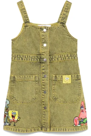 Stella McCartney Vestido vaquero x SpongeBob SquarePants