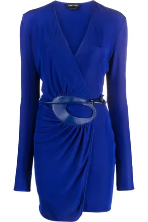 Tom Ford Vestido corto con detalle fruncido