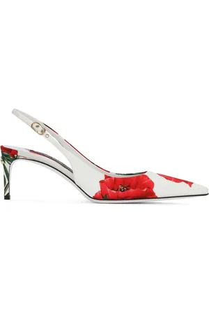 Dolce & Gabbana Zapatos de tacón con estampado floral
