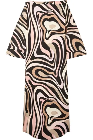Puccini Vestido con estampado Marmo