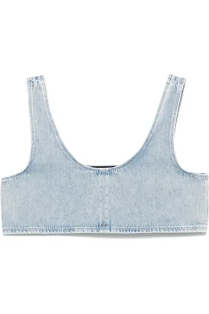 Patrizia Pepe Top vaquero