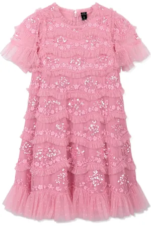 Needle & Thread Vestido Daisy Wave