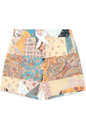 Etro Pantalones cortos con estampado de patchwork
