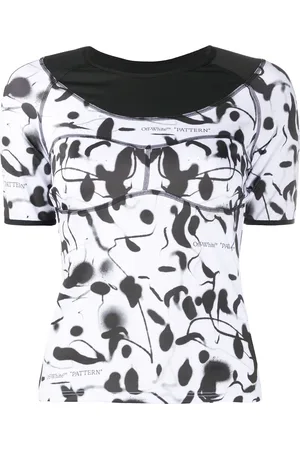 OFF-WHITE Camiseta deportiva con estampado abstracto