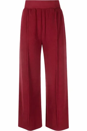 Kenzo Pantalones anchos con tejido de rizo