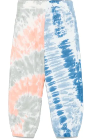 Stella McCartney Pantalones de chándal con motivo tie-dye