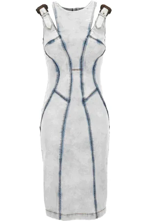 VERSACE Vestido con hebilla