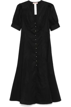 Twin-Set Vestido midi acampanado