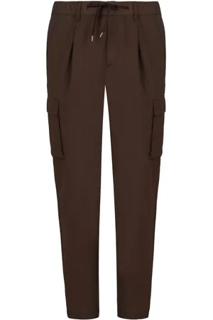 HERNO Pantalones rectos tipo cargo