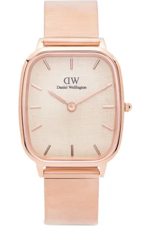 Daniel Wellington Reloj Marlon Wire Linen de 36 mm