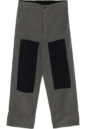 VISVIM Pantalones con diseño patchwork