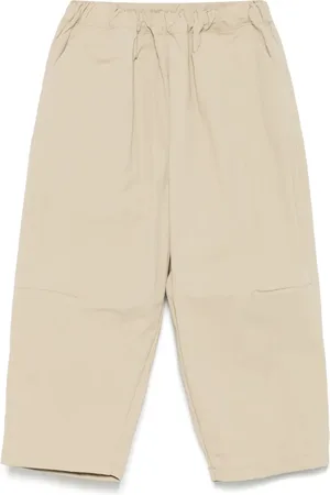 DOUUOD KIDS Pantalones con parche del logo