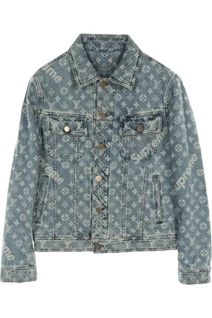 LOUIS VUITTON Chaqueta vaquera con monograma de Louis Vuitton x Supreme 2010