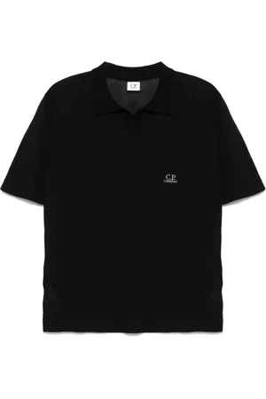 C.P. Company Camiseta con logo bordado