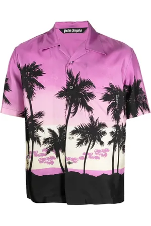 Palm Angels Camisa con estampado Palm Tree