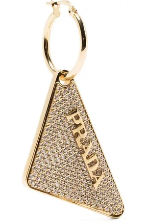 Prada Pendiente con detalles de cristal
