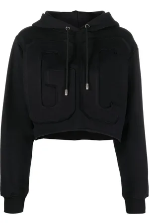 GCDS Sudadera con capucha y parche del logo