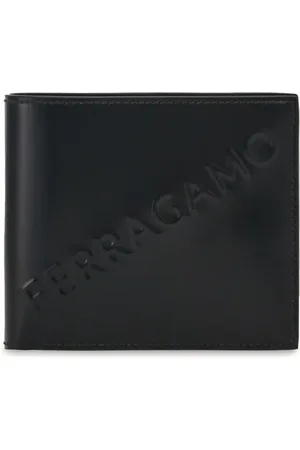 Salvatore Ferragamo Billetera con logo en relieve
