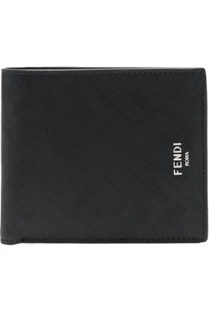 Fendi Cartera con logo en jacquard