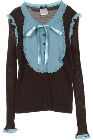 CHANEL Top de lana 1986-1988