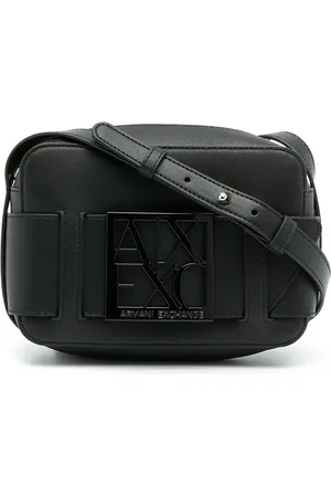 Armani Exchange Bandolera con placa del logo