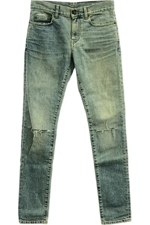 Saint Laurent Vaqueros rasgados 2000