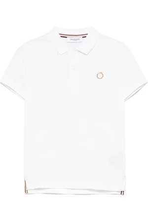 Trussardi Polo con logo bordado