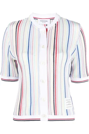 Thom Browne Abrigo Chesterfield con botones