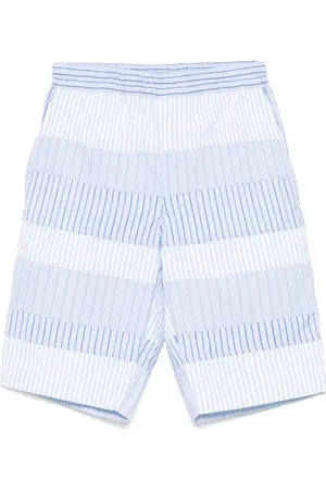 Comme des Garçons Pantalones cortos a rayas