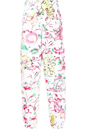 Kenzo Pantalones de chándal con estampado Akae Ink
