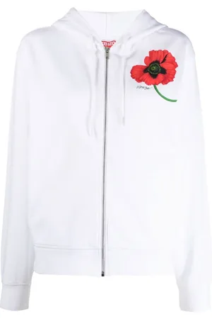 Kenzo Sudadera Boke Flower con capucha y cremallera