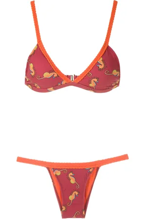 AMIR SLAMA Bikini estampado
