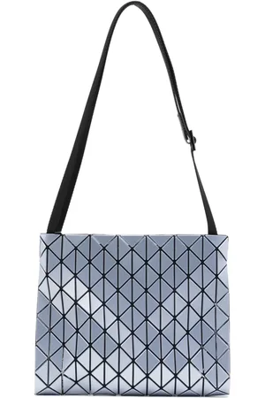 Issey Miyake Bolso de hombro Row Metallic