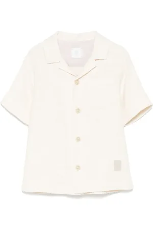 ELEVENTY Camisa con parche del logo