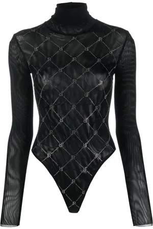 John Richmond Body con logo y apliques