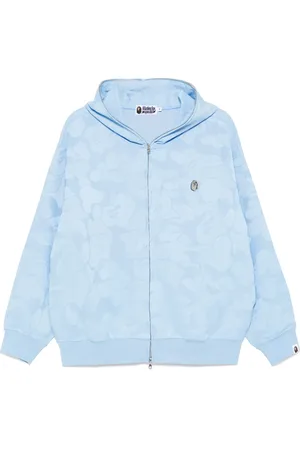 A Bathing Ape Sudadera con capucha y motivo militar
