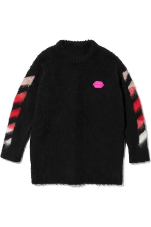 OFF-WHITE Vestido de punto Arrows