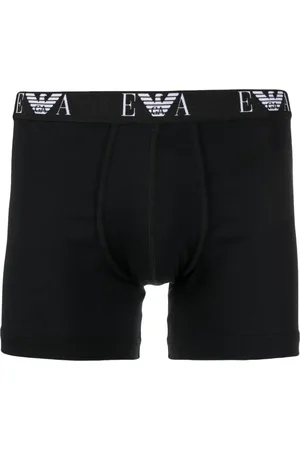 Emporio Armani Bóxer con logo en la cinturilla