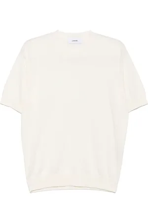 LARDINI Top con cuello redondo