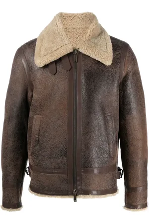 Dsquared2 Chaqueta biker con cierre de cremallera