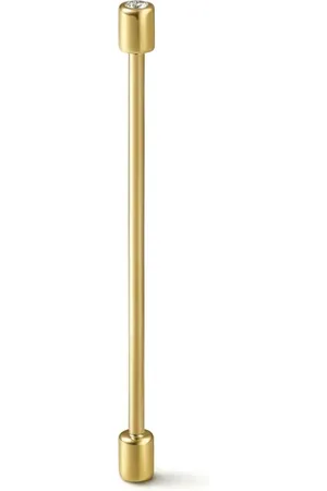 SHIHARA Pendiente Twist Pin 03 en oro amarillo de 18kt