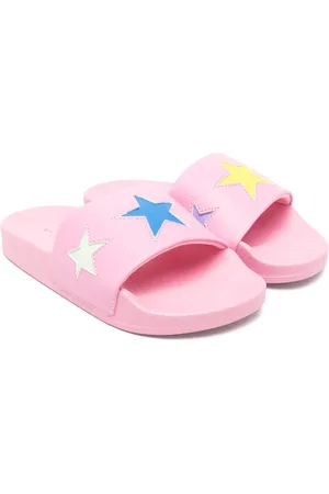 Stella McCartney Slippers con parche de estrella