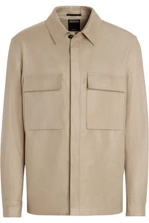 Ermenegildo Zegna Sobrecamisa Oasi Lino