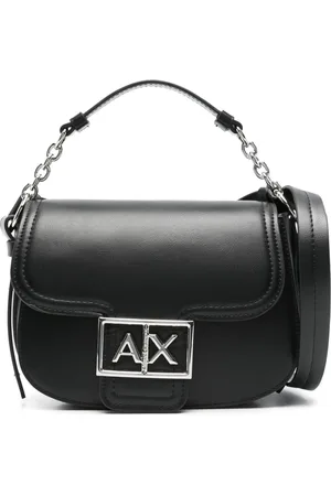 Armani Exchange Bandolera con placa del logo