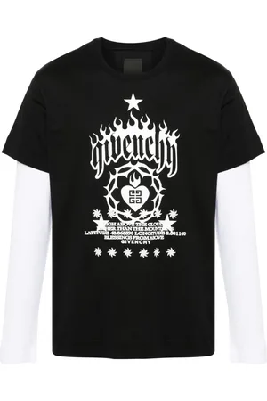 Givenchy Camiseta de manga a capas