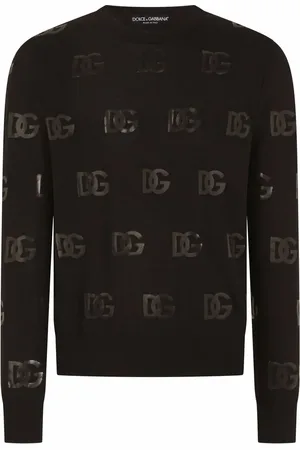 Dolce & Gabbana Jersey con logo de lentejuelas