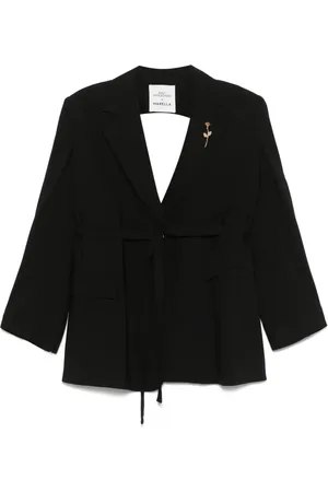 MARELLA Blazer con aberturas de x Emily Ratajkowski