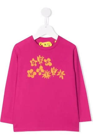 OFF-WHITE Camiseta con estampado floral