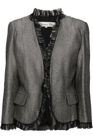 Dior Chaqueta con motivo pied de poule