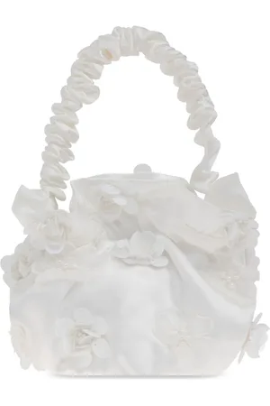 Self-Portrait Bolso de hombro con aplique floral